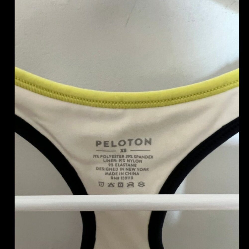 Peloton Cadent Racerback Colorblock Bra - Picture 9 of 11